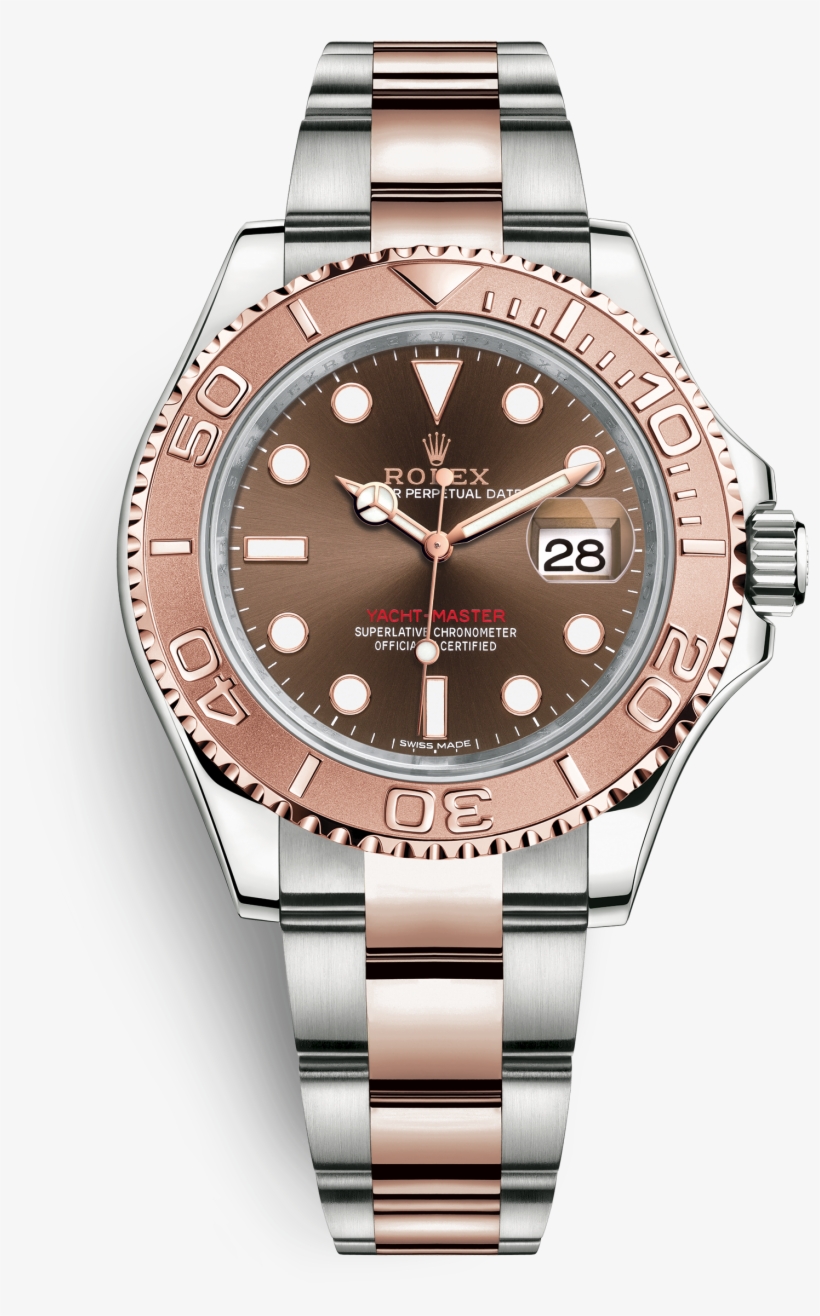 Rolex Pricing Policies - Yachtmaster 1 Rose Gold, transparent png #7660634
