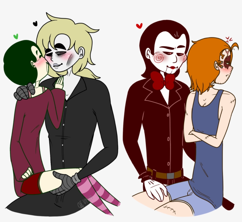 Blade And His Dolly Boi Being Cute As Usual, And Chucky - Cartoon, transparent png #7660798