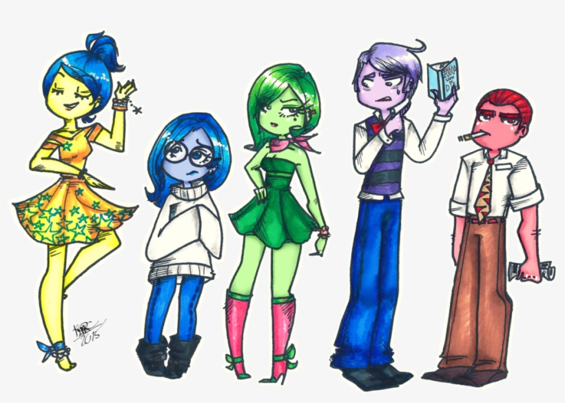 Inside Out Png - Inside Out As People, transparent png #7660903