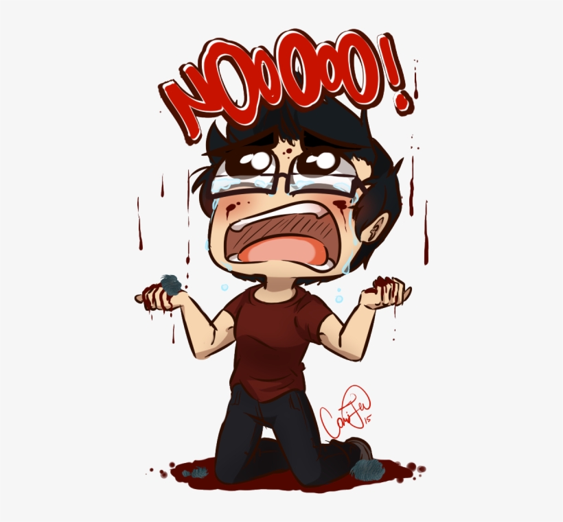 Markiplier Fan Art Is This My First Fan Art Of A Gamer - Cartoon, transparent png #7661081
