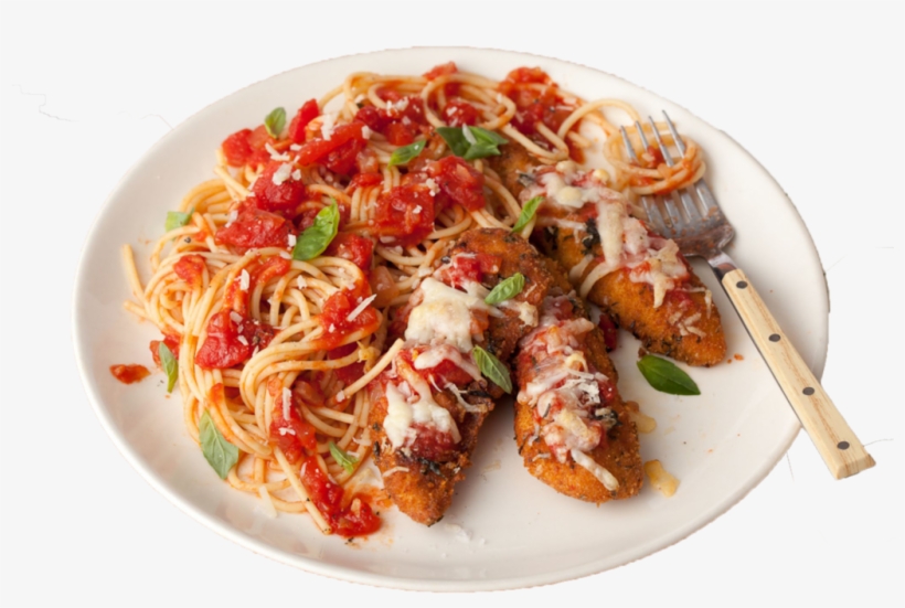 Chicken Tender Parmesan - Chicken Parmesan Tenders, transparent png #7661171