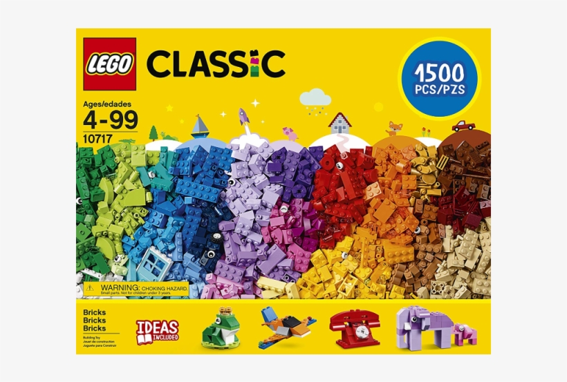 Lego Classic Creative Building Blocks For Kids ,multi - Lego Classic, transparent png #7661827