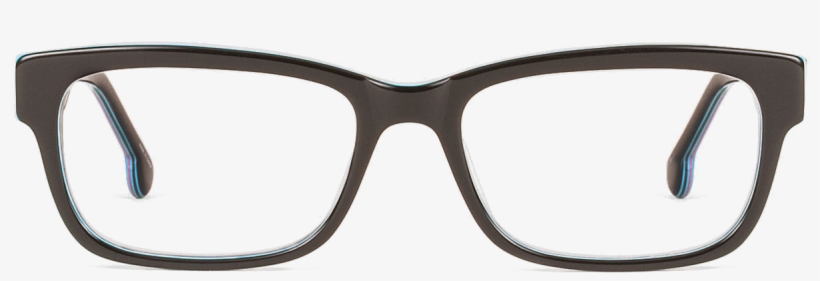 Their Trademark Combinations Of Unique Shapes, Colors, - Dark Green Eyeglass Frames, transparent png #7661962