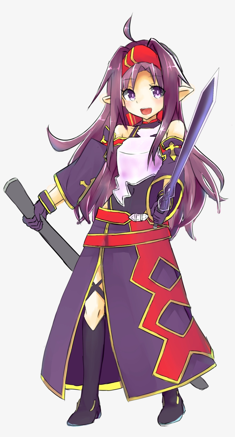 Yuuki - Cartoon, transparent png #7662000