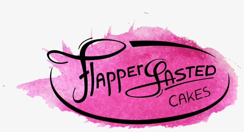 Flappergasted Cakes - Calligraphy, transparent png #7663129