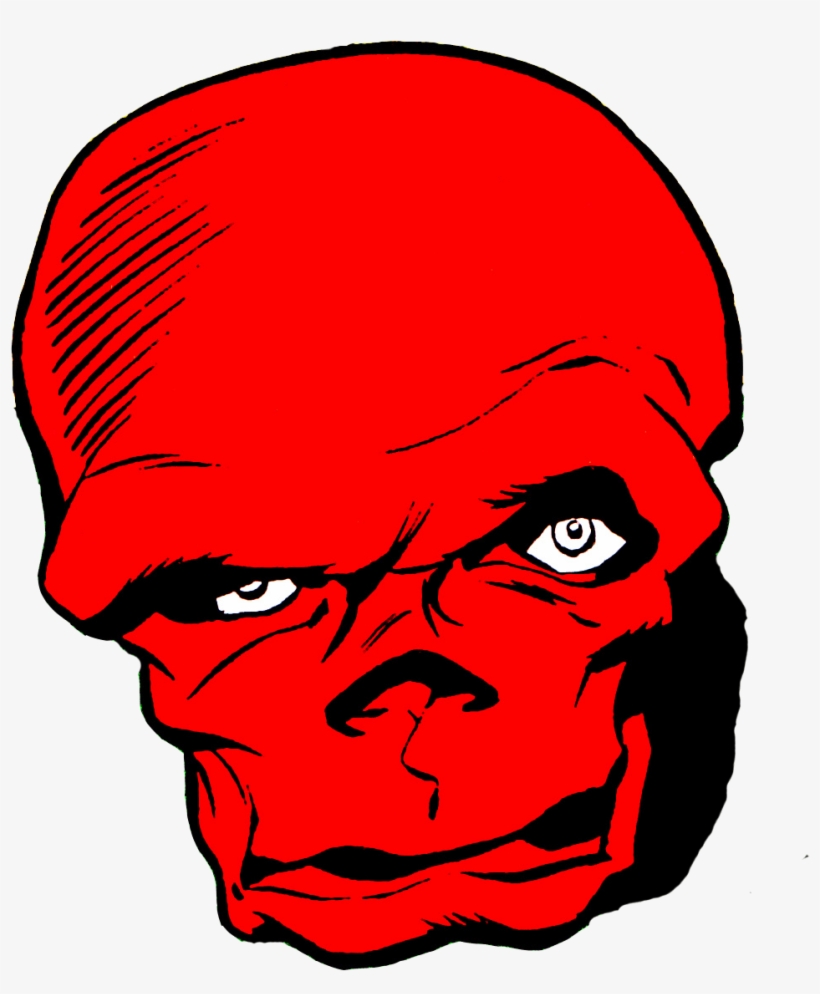 Red Skull By Jack Kirby - Jack Kirby Red Skull, transparent png #7663247