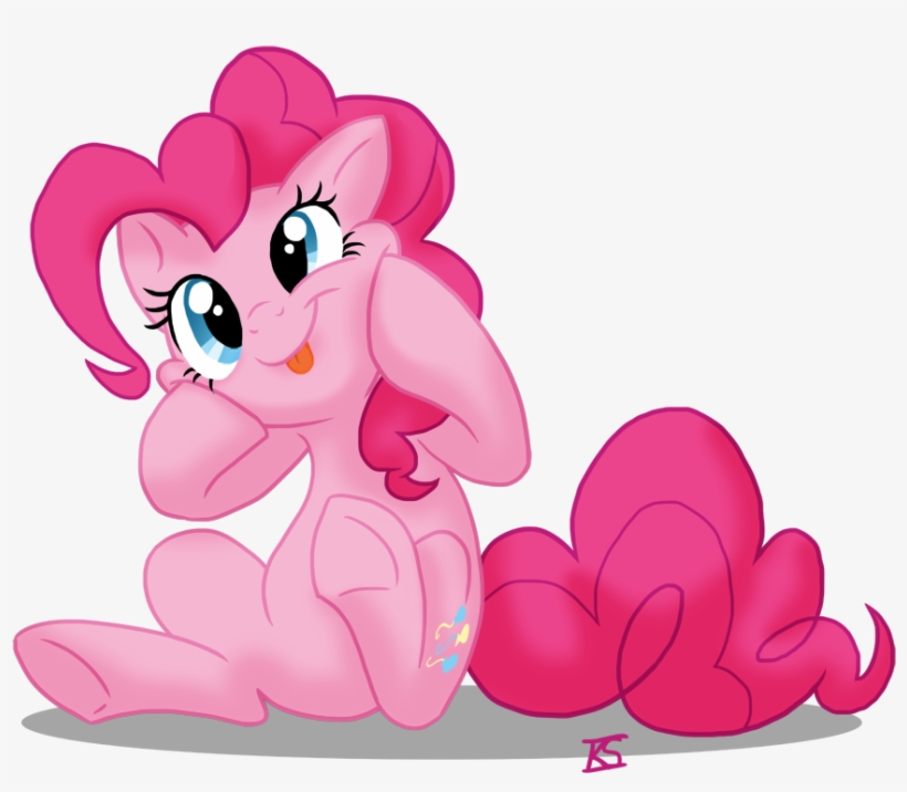 Pinkie Pie Fluttershy Rainbow Dash Rarity Applejack - Pinkie Pie Smile, transparent png #7663289