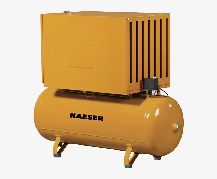 Compresseur Pistons Kaeser 2 Machines 3d Light - Gas Compressor, transparent png #7663355