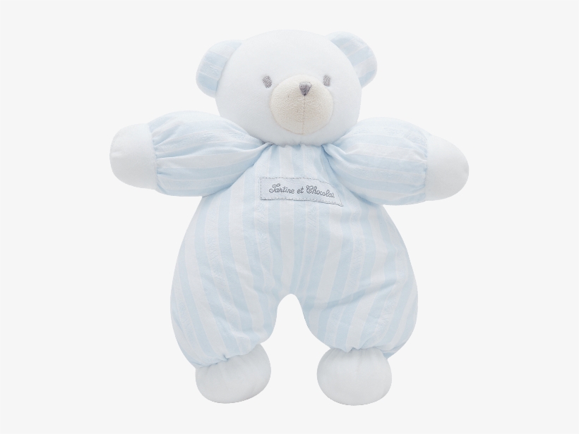 Blue Prosper The Polar Bear Soft Toy - Teddy Bear, transparent png #7663952