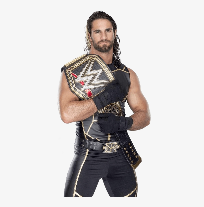 Seth Rollins Images Seth Rollins And The World Heavyweight - Wwe Seth Rollins And Sasha Banks, transparent png #7664265