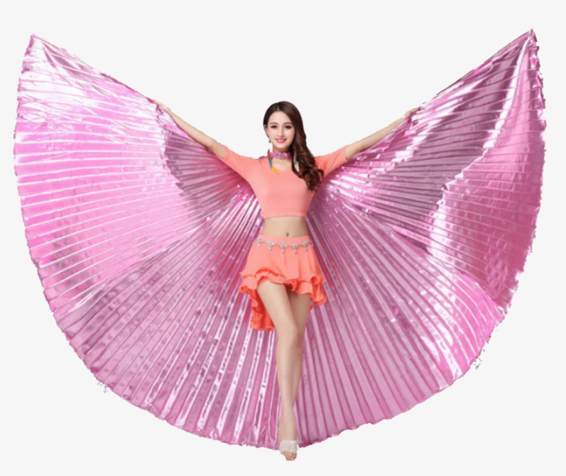Nefertiti Bellydance Isis Wings Professional Size With - Belly Dance, transparent png #7664484