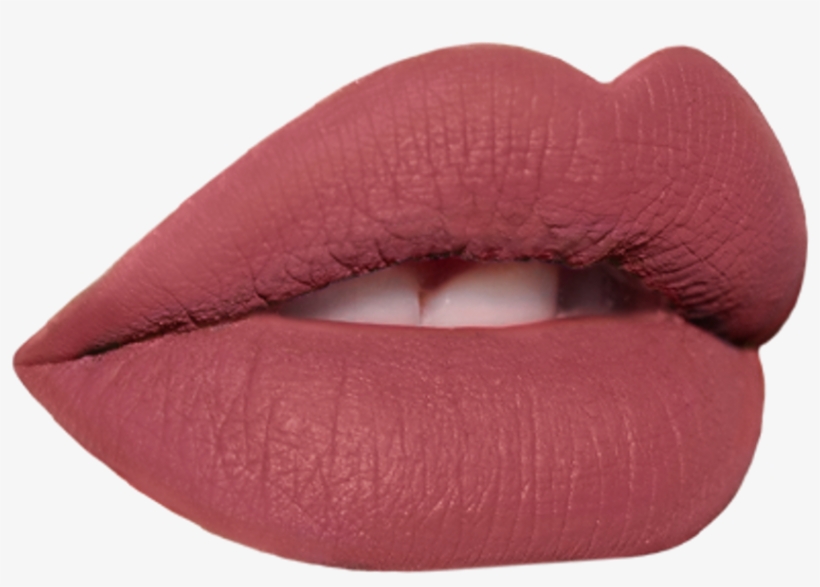 Lip Lipstick Tumblr Cute - Limecrime Riot Vs Cashmere, transparent png #7664731