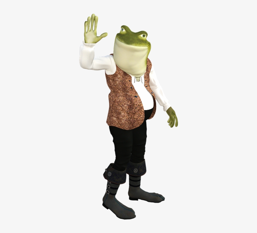Frog, Cartoon, Animal, Amphibian, Funny, Happy, Quirky - True Frog, transparent png #7664843
