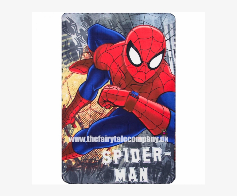 Spiderman Fleece Blanket, 100 * 150 Cm, Gray - Blanket, transparent png #7665276