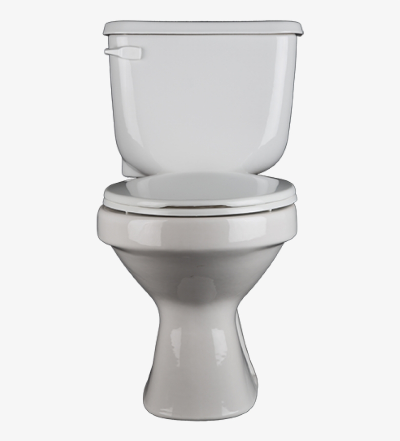 Valencia Two Pieces Wall Mounted Flush Toilet - Inodoro De Frente Png, transparent png #7665313