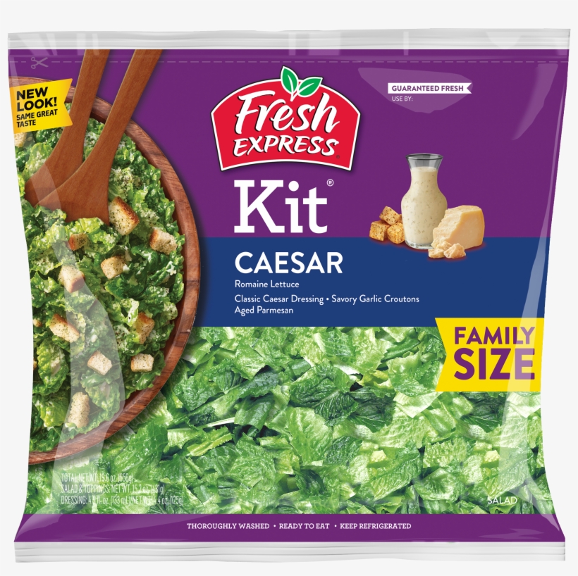 Caesar Kit - Fresh Express Salad, transparent png #7665383