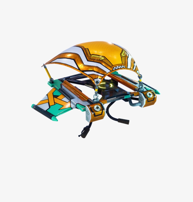 0 Replies 0 Retweets 8 Likes - Fortnite Glider, transparent png #7665523