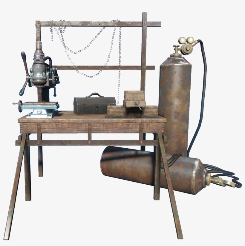 Weapon's Workbench - Machine Tool, transparent png #7665563