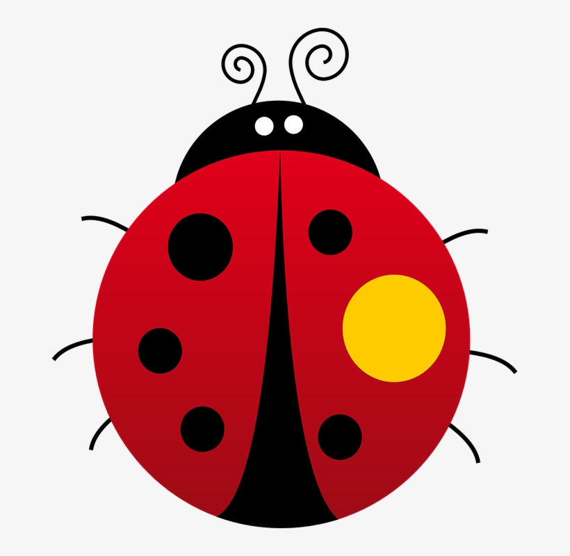 Ladybug Clipart Kumbang - Gambar Animasi Kumbang Kepik, transparent png #7665693