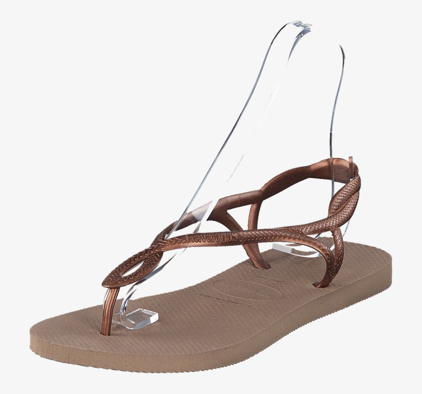 havaianas luna rose gold