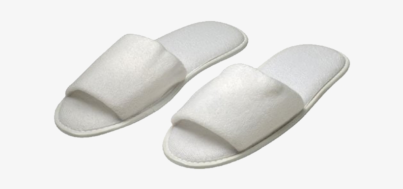 Bath Slippers - Slipper, transparent png #7666032
