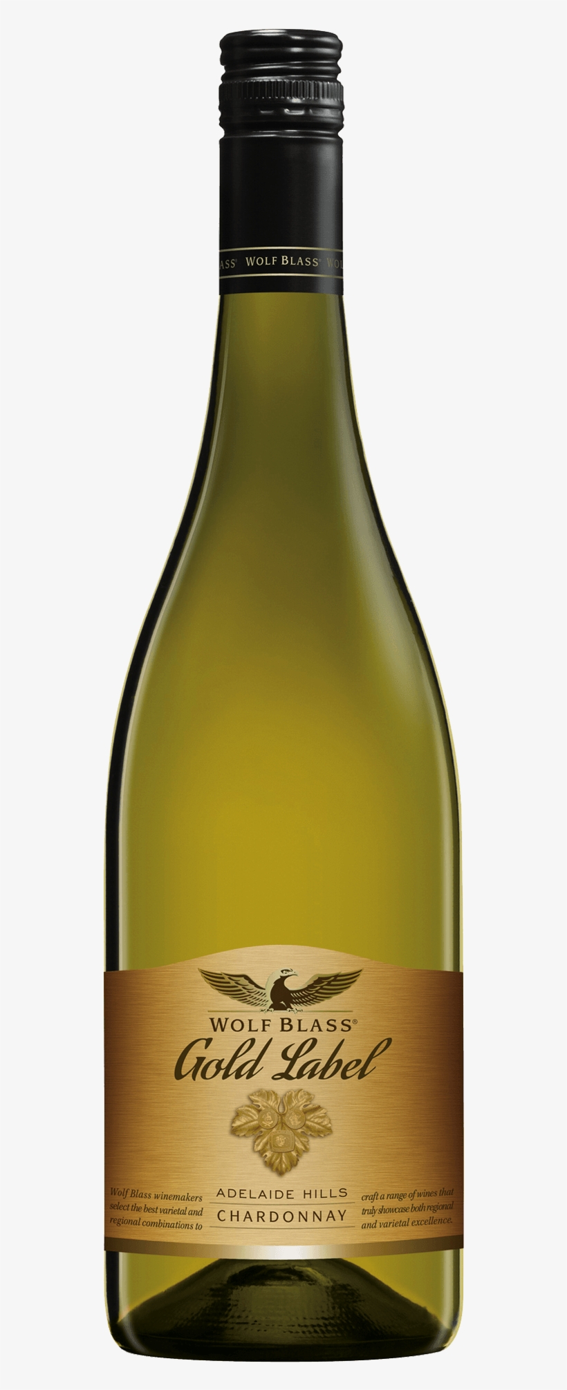 Welcome To Value Cellars - Wolf Blass Chardonnay Gold Label, transparent png #7666043