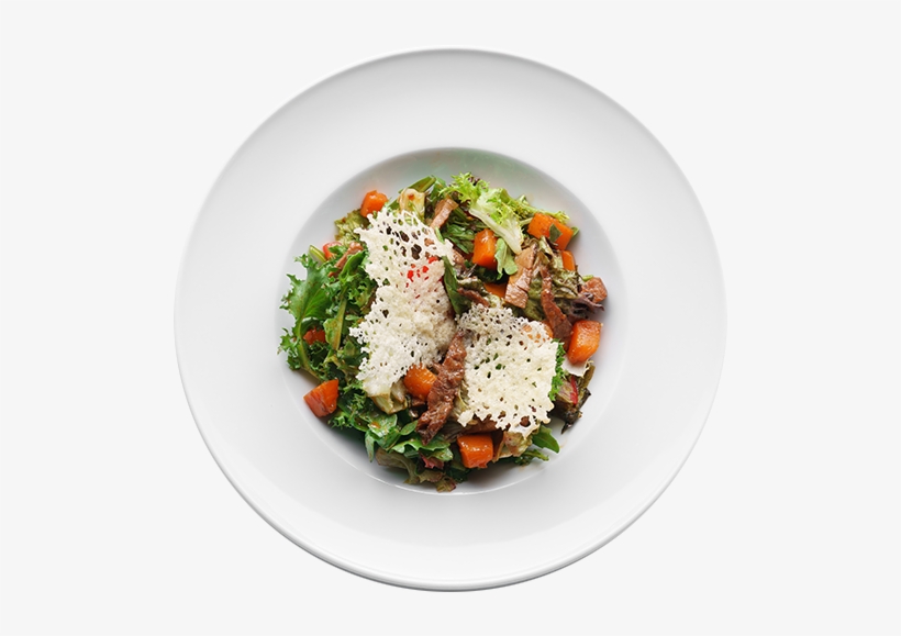 Beef And Pumpkin Salad - Caesar Salad, transparent png #7666272
