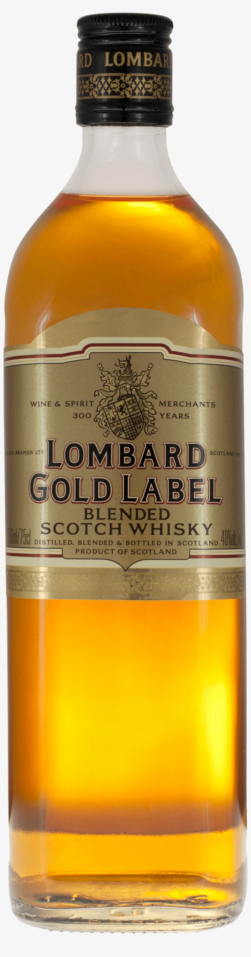 Gold Label Whisky, transparent png #7666407