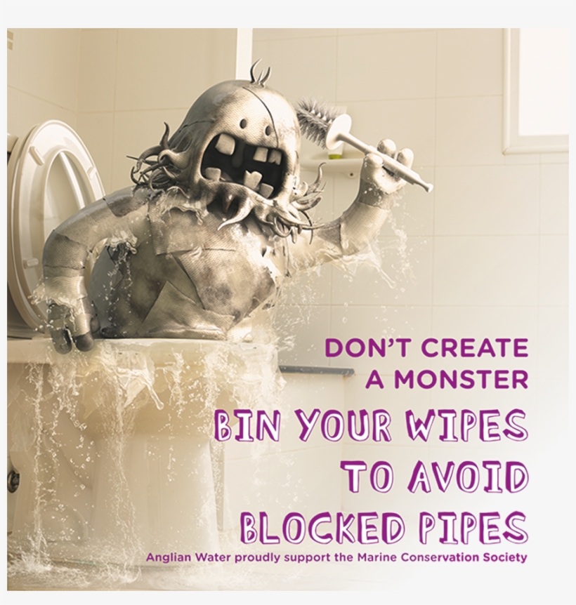 Please Bin Wet Wipes, Baby Wipes And Face Wipes, Don't - Poster, transparent png #7666449