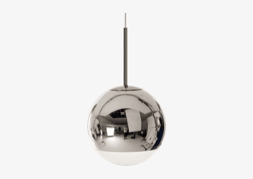 Mirror Ball Ø40 Cm Fra Tom Dixon - 球 燈 吊燈, transparent png #7667013