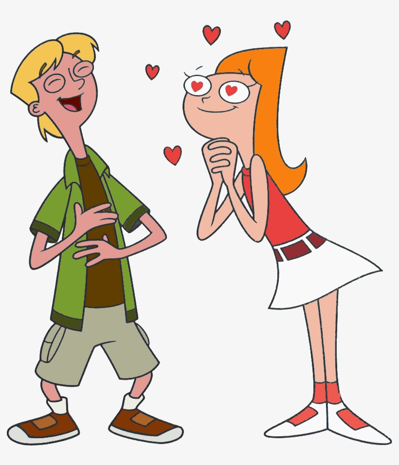 Imágenes De Phineas Y Ferb Png - Candace Flynn And Jeremy Johnson, transparent png #7667053