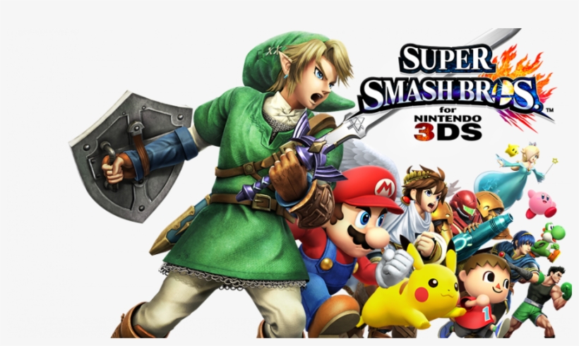 Super Smash Bros - Super Smash Bros 3ds Png, transparent png #7667113