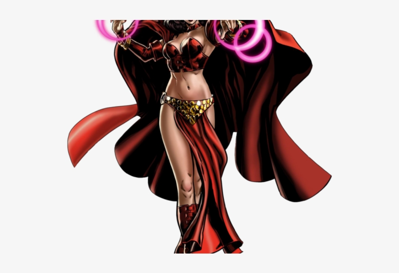 Scarlet Witch Clipart Modern - Scarlet Witch Comic Png, transparent png #7667255