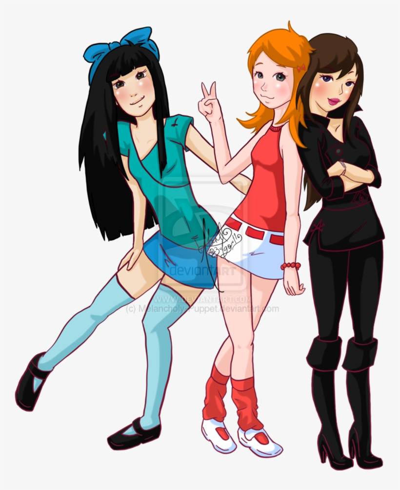 34 Images About Phinias E Ferb On We Heart It - Candace And Vanessa Nude, transparent png #7667256