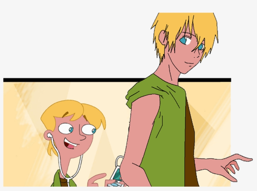 Phineas And Ferb Anime Phineas And Ferb Anime Style - Jeremy Phineas Y Ferb, transparent png #7667294