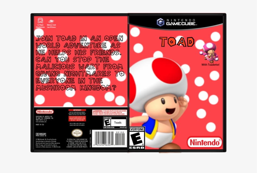 Toad Box Art Cover - Legend Of Zelda, transparent png #7667458