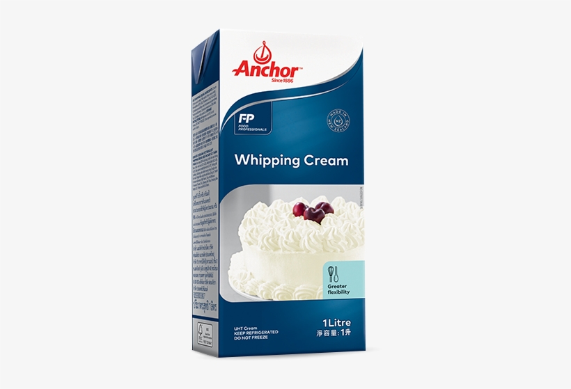 Anchor Whipping Cream 200ml, transparent png #7667594