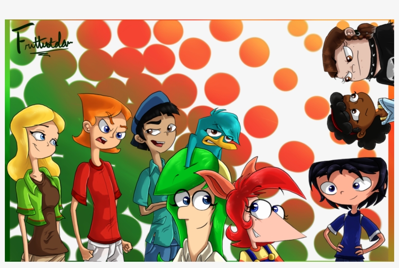 Phineas And Ferb Gender Bender Mlp Phineas, Ferb, Disney, - Gender Swap Phineas And Ferb, transparent png #7667597