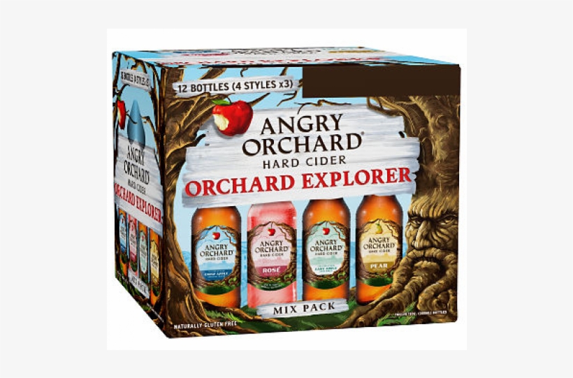 Angry Orchard Variety Pack Cider - Angry Orchard Orchard Explorer, transparent png #7667684