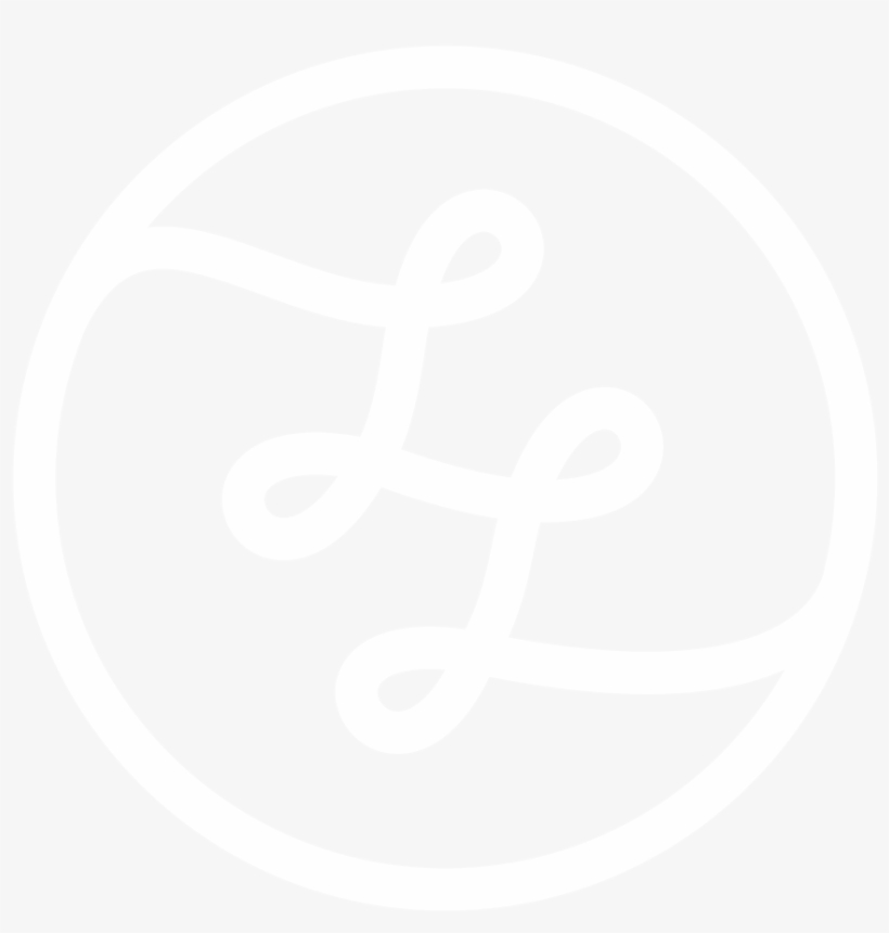 Lebenlanglogo White Line - Circle, transparent png #7667790