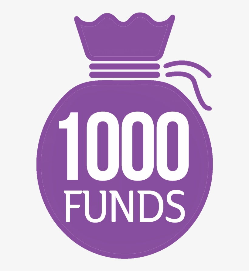 1000 Funds 2 - Graphic Design, transparent png #7668435