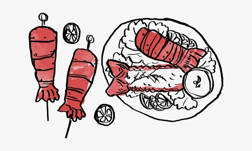 Lobster Clipart Chef - Cartoon Cooked Lobster, transparent png #7668537