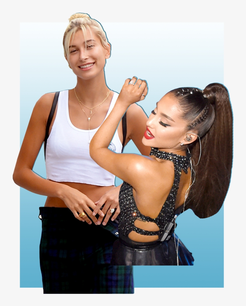 Left, By Elder Ordonez/splashnews - Ariana Grande Pete Davidson Thank U Next, transparent png #7668755