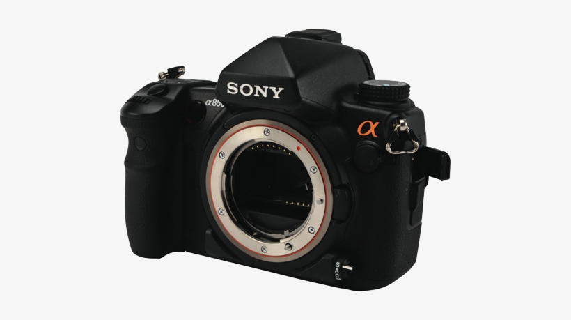 Sony A850 - Mirrorless Interchangeable-lens Camera, transparent png #7669013