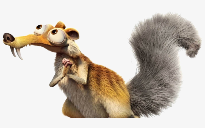 Ice Age Squirrel Png, Download Png Image With Transparent - Ice Age Funny Animal, transparent png #7669401