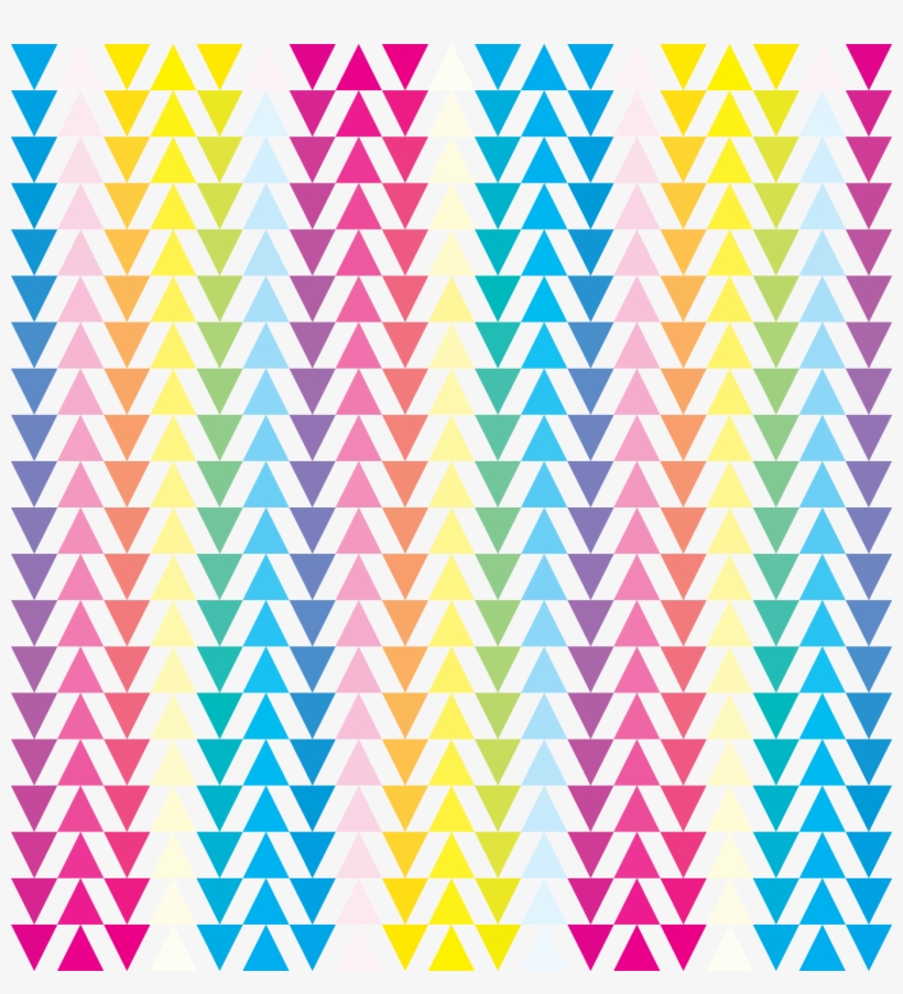 Playing Around With Triangles And Color Gradients And - Triangle, transparent png #7669505