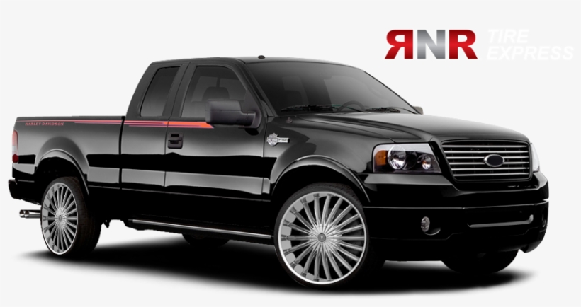 2006 Ford F 150 Harley Davidson Edition On 26" Velocity - Camioneta Ford Harley Davidson 2006, transparent png #7669534
