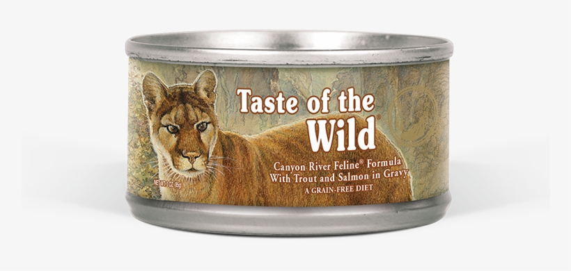 Canyon River Feline Formula With Trout And Salmon In - Taste Of The Wild Canyon River Feline Dry Food, transparent png #7669650