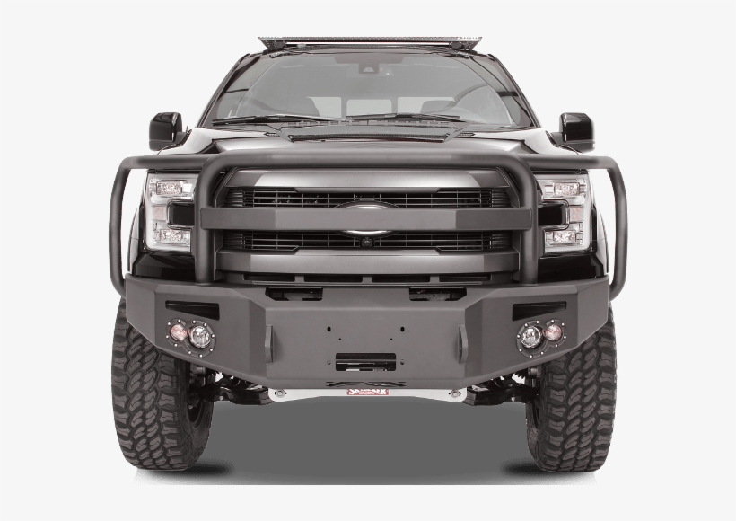 Fab Fours - Ford F150 2017 Front Bumper, transparent png #7669901