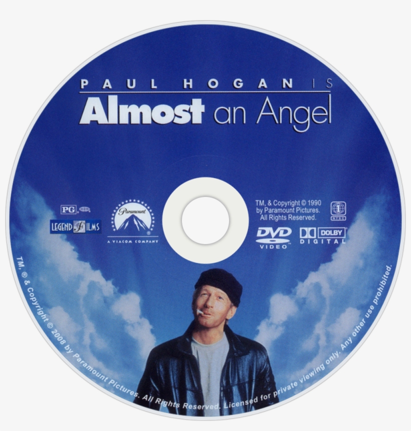 Almost An Angel Dvd Disc Image - Almost An Angel Dvd, transparent png #7670166